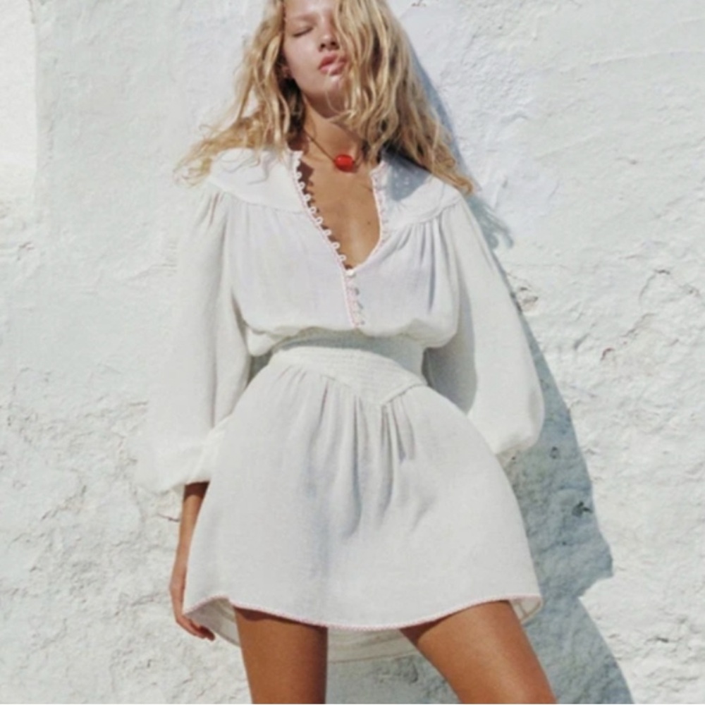 Wolfclub x Spell & the Gypsy Collective Elodie Mini Dress Size XS, Never worn